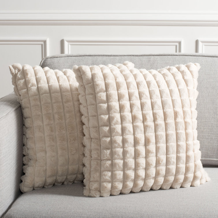 Wayfair faux shop fur pillows